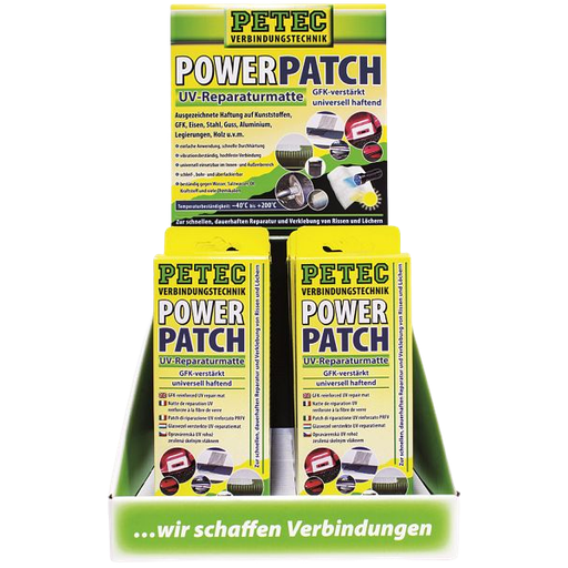 [BPB.85012] Petec display Power Patch UV, contenu: 12 p.