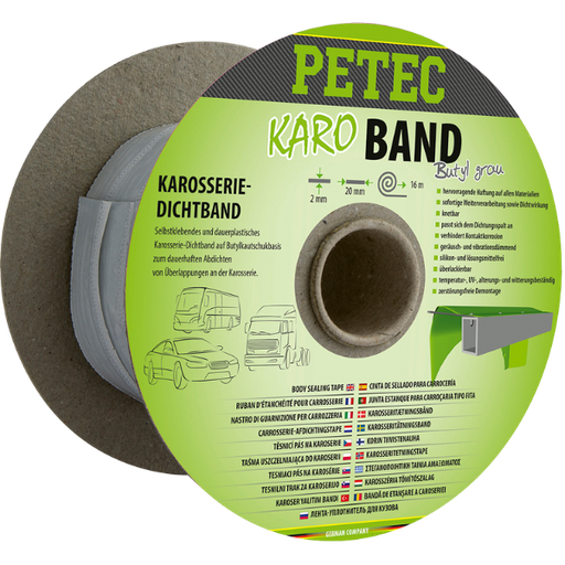 [BPB.87520] Petec ruban d'étanchéité gris pour carrosserie 