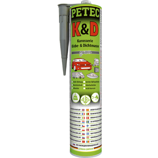 [BPB.94630] Petec collage et étanchéité carrosserie gris 310ml
