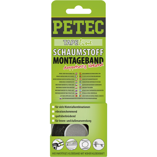 [BPB.87122] Petec ruban de montage double face mousse