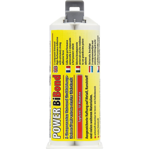 [BPB.98551] Petec Bibond colle 2-comp. 10 min., 50 ml + tête m