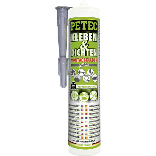 [BPB.94629] Petec colle de montage gris cartouche 290 ml