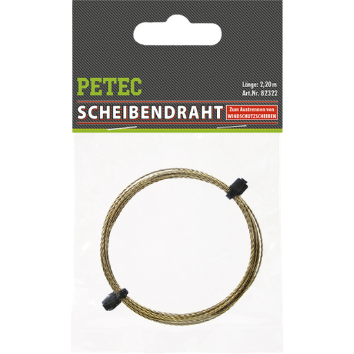 [BPB.82322] Petec fil de coupe pour vitres, longueur 2,2 m