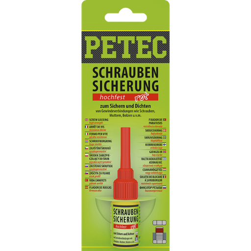 [BPB.92005] Petec frein filet à résistance élevée rouge 5 gr.