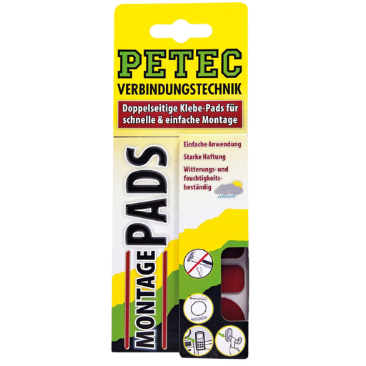 [BPB.87003] Petec pads de montage, contenu: 3 pièces