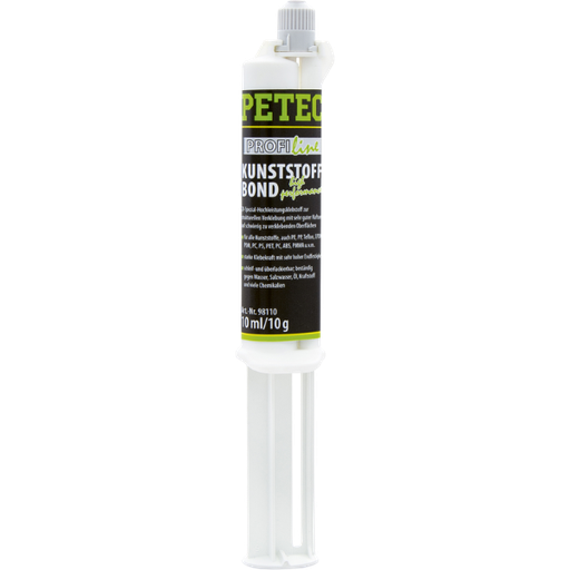 [BPB.98110] Petec Kunststoffbond 10 ml + 3 tête mélangeur